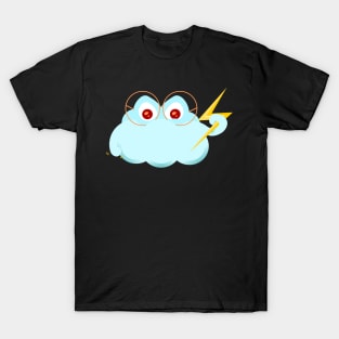 "When the sky is mad" mood cloud T-Shirt